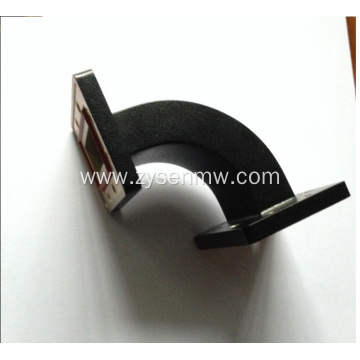 Waveguide 90° Radius Bend